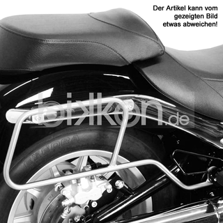 Hepco & Becker Packtaschenhalter fr Ledertasche Rugged Cutout fr Harley-Davidson Dyna Low Rider/ Wide Glide