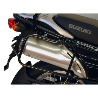 HEPCO BECKER Seitenkofferträger festverschraubt schwarz für Suzuki XF 650 Freewind 1997 - 2002