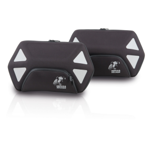 HEPCO BECKER Royster Softtaschensatz inklusive C-Bow Halterung schwarzer Reissverschluss