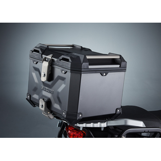 SUZUKI V-Strom 650 Topcase AluBox schwarz komplettes Set Modell 2017 - 2021