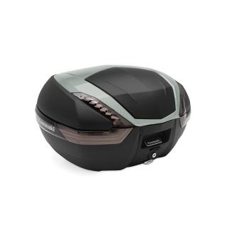 KAWASAKI Z1000SX Topcase 47 Liter Set 60S Metallic Matte Silver ab Modell 2017