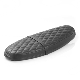 TRIUMPH Street Scrambler gesteppte Sitzbank schwarz