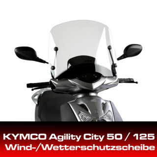 KYMCO Windschild fr Agility City mit Haltesatz