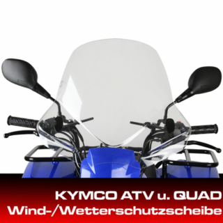KYMCO ATV QUAD Windschutz Wetterschutzscheibe