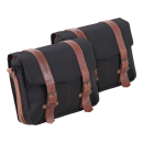 HEPCO BECKER C-Bow Halterung + Tasche schwarz für Royal Enfield Continetal GT ab 2013