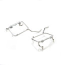 TRIUMPH Tiger 900 Expedition Koffer Montagesatz silber