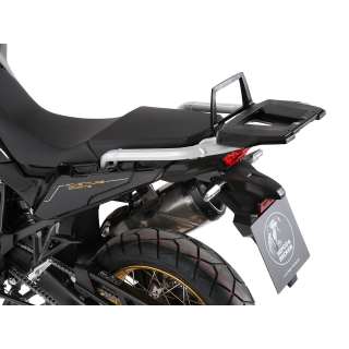 HEPCO BECKER Alurack Topcaseträger für Kombination mit Originalgepäckbrücke schwarz für Honda CRF 1100L Africa Twin Adventure Sports ab 2020