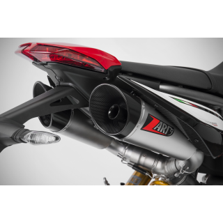 ZARD Endschalldmpfer Slip on 2-2 GT Version Ducati Hypermotard 950 / SP ab 2019