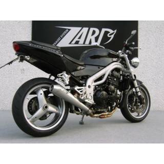 ZARD Endschalldämpfer SlipOn Edelstahl Triumph Speed Triple Modelle 2002 - 2004