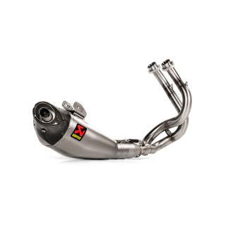 AKRAPOVIC Endschalldämpfer Racing Line Titanium inklusive Katalysator KAWASAKI Ninja 650 Z60 Modell 2017 - 2020