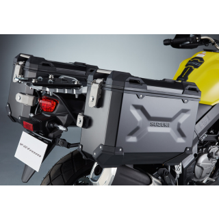 SUZUKI V-Strom 1050 Seitenkoffer Set + Träger schwarz 37 Liter