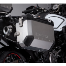 SUZUKI V-Strom 650 Seitenkoffer Alu silber Set Modelljahr...