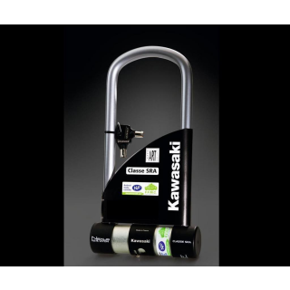 KAWASAKI Bügelschloss SRA + ART 4**** geprüft Dimensionen: 10 x 21 cm