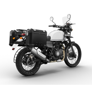 ROYAL ENFIELD Himalayan Seitenkoffer schwarz inklusive Trger ab Modell 2018